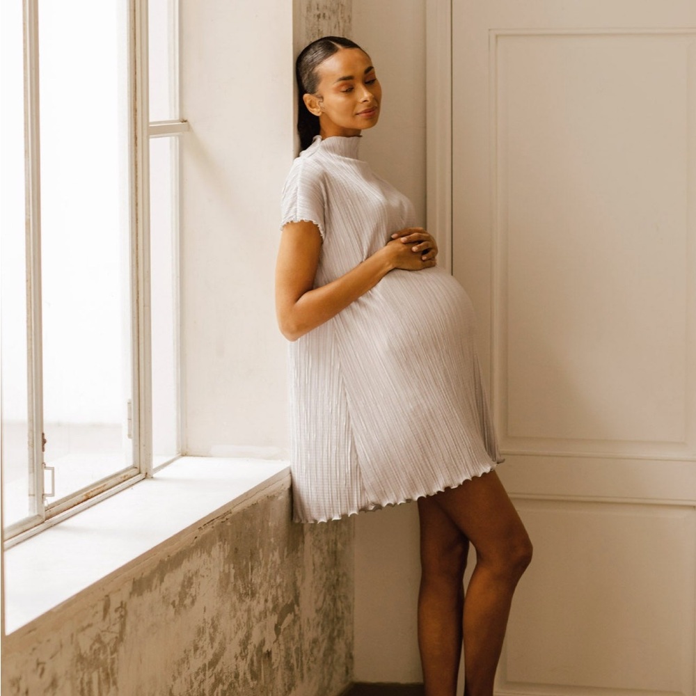 “Nothing Fits But” Maternity Dress